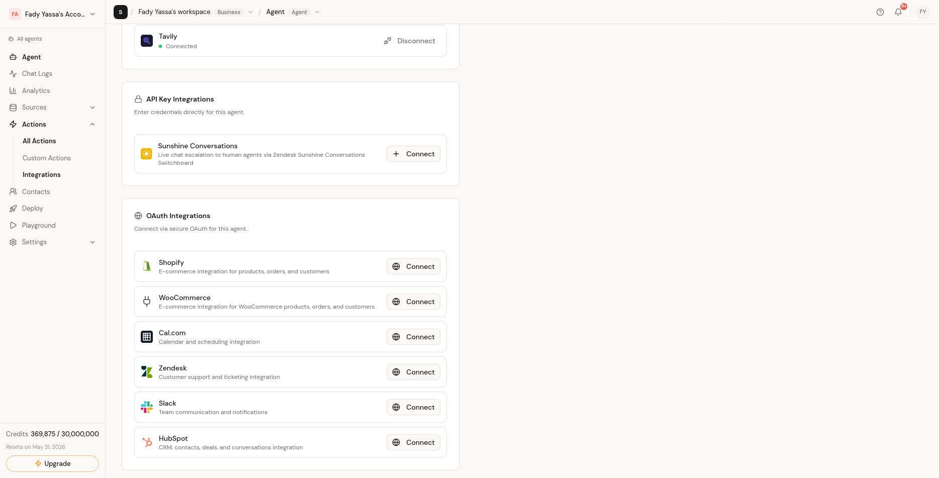 Native Integrations